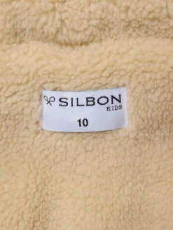 Abrigo kids capucha bolsillos beige medio
