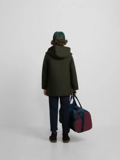 Abrigo kids clasico verde