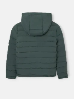 Abrigo kids reversible marino verde