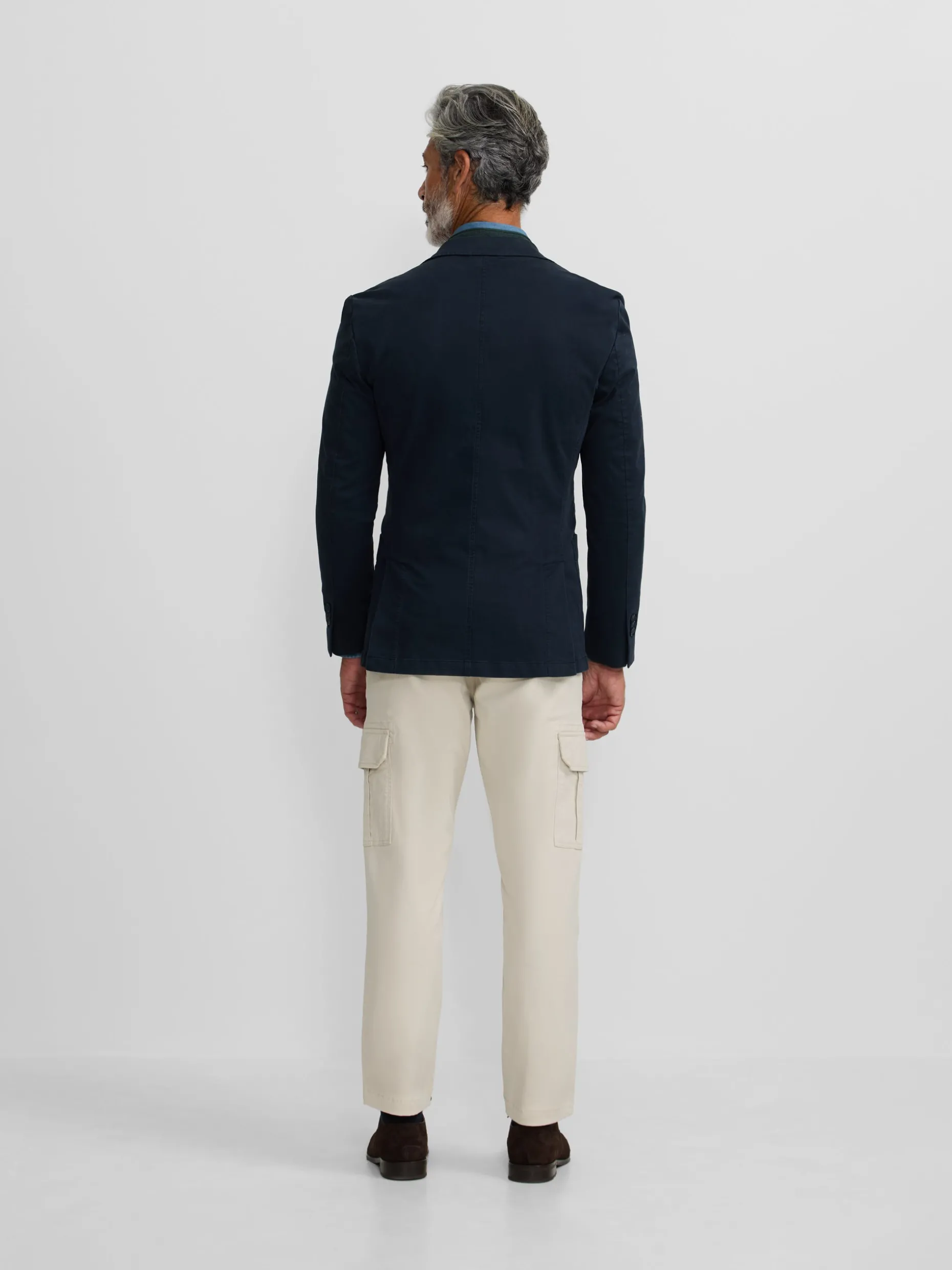Americana casual azul marino