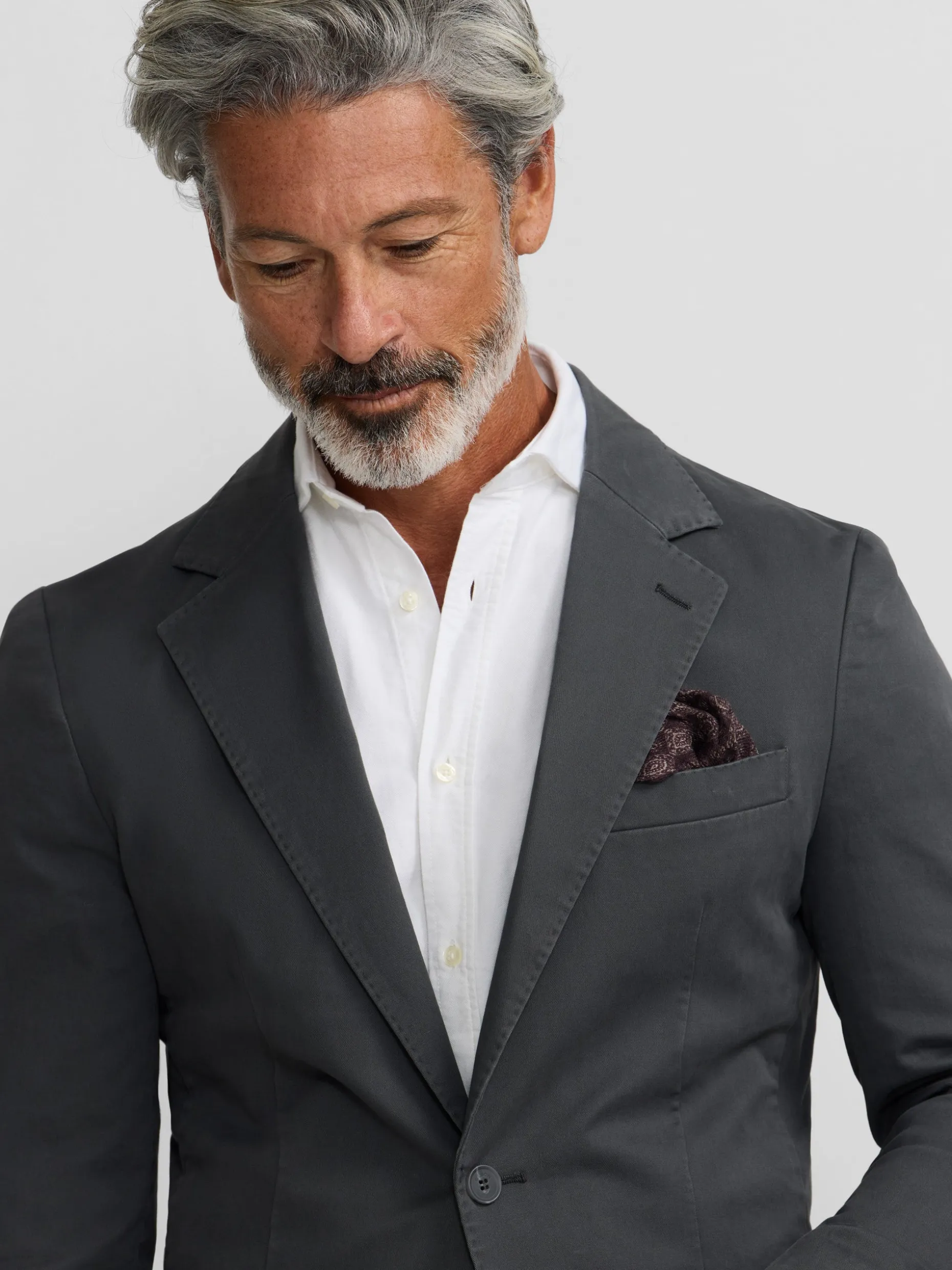 Americana casual gris