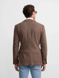 Americana espiga marron