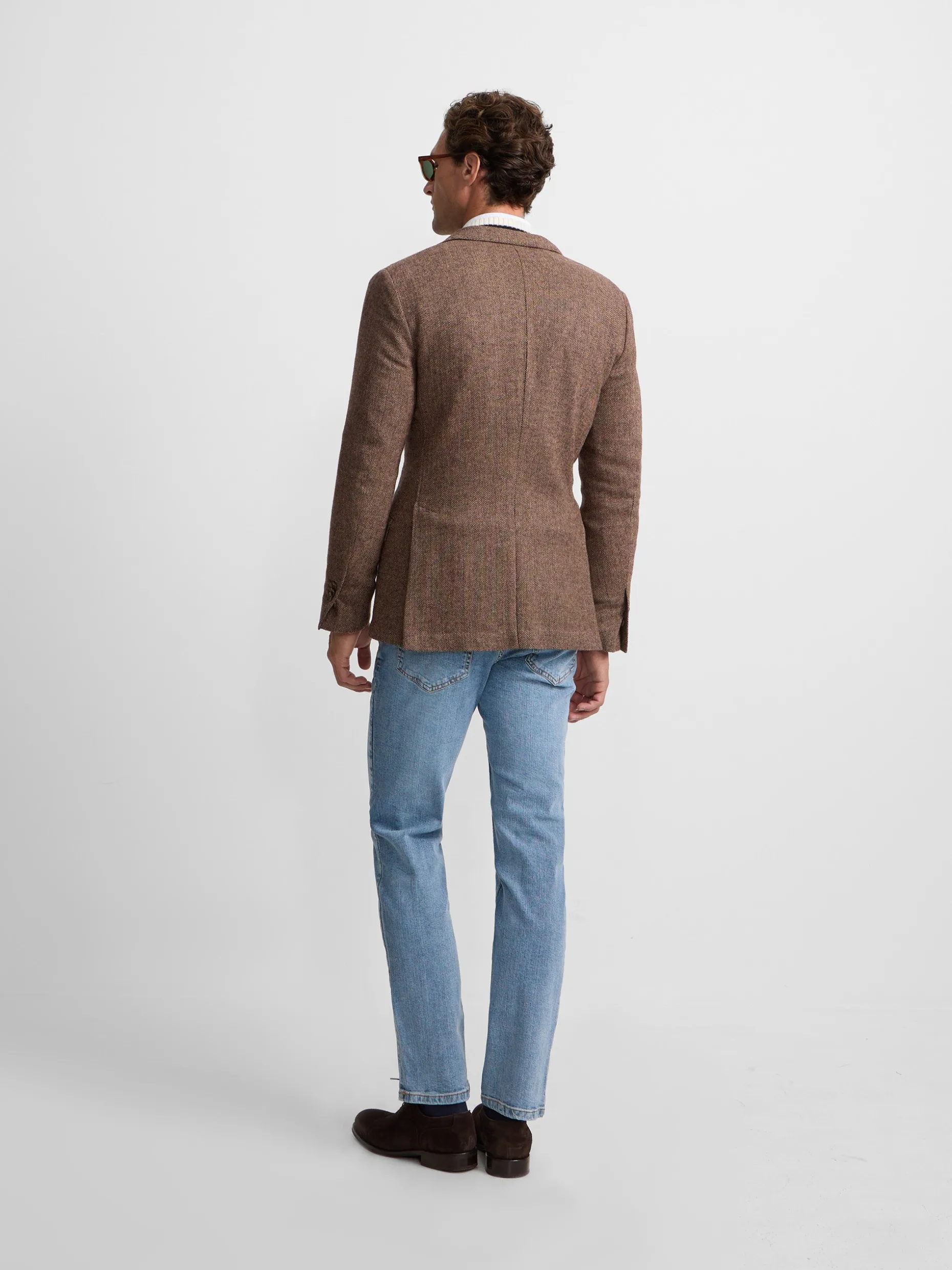 Americana espiga marron