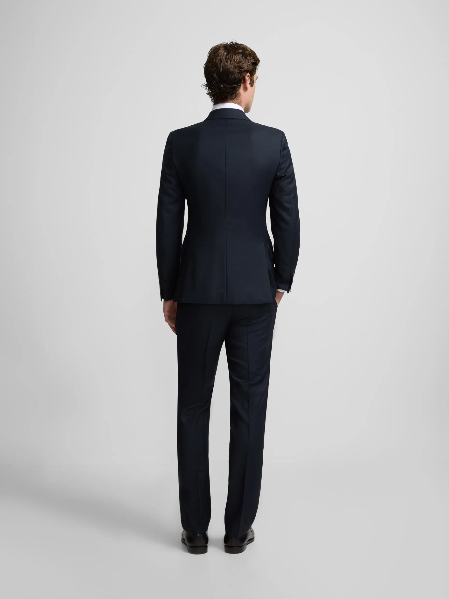 Americana suit ojo de perdiz navy