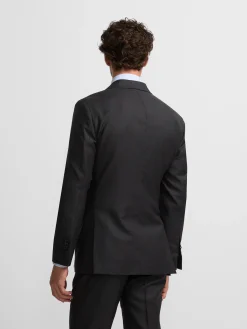 Americana suit ojo de perdiz gris