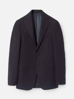 Americana traje clasico espiga azul marino