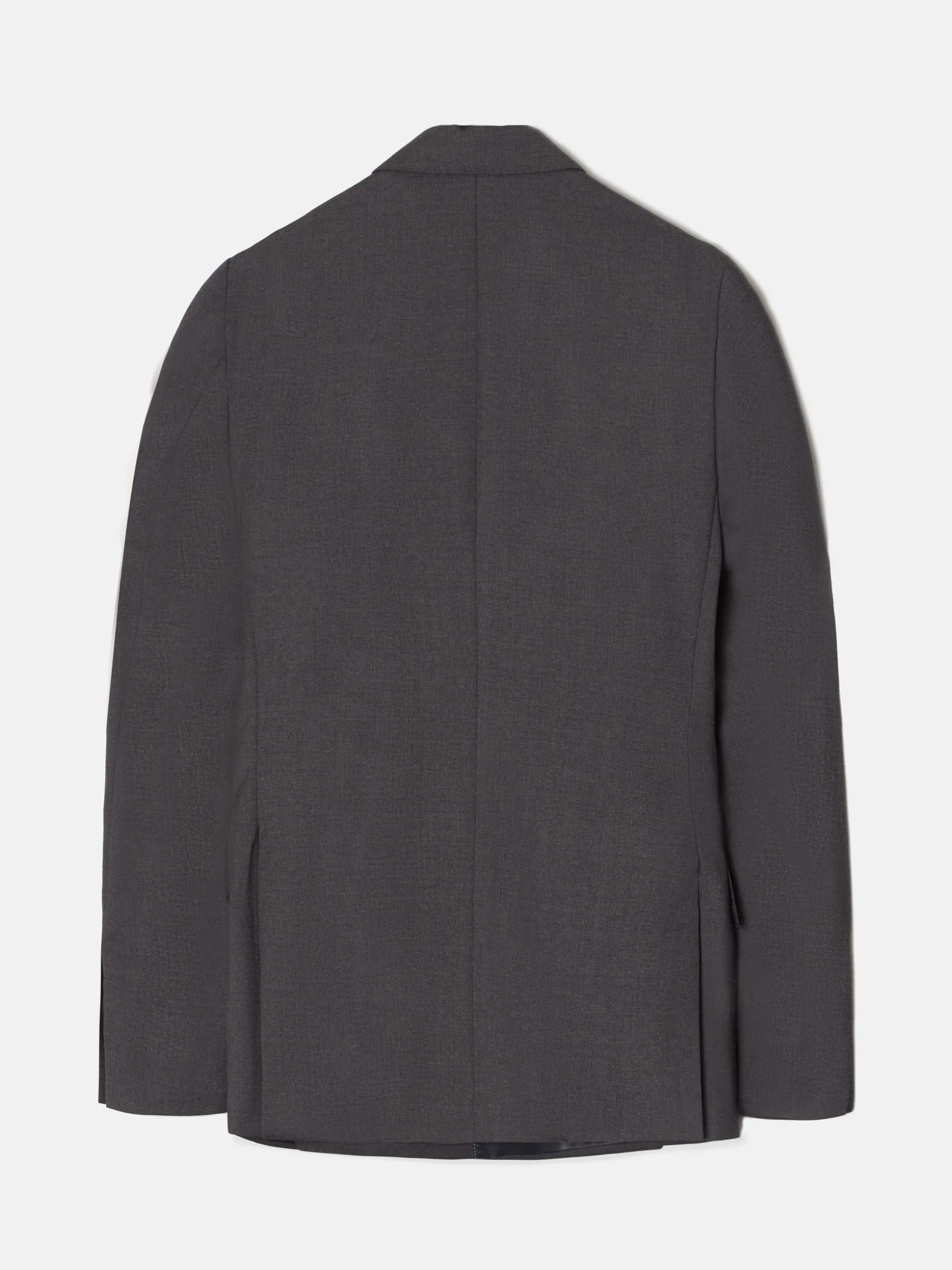 Americana traje cruzado stretch gris