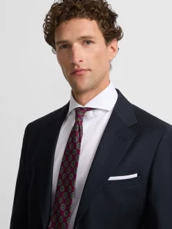 Americana traje estructura azul marino