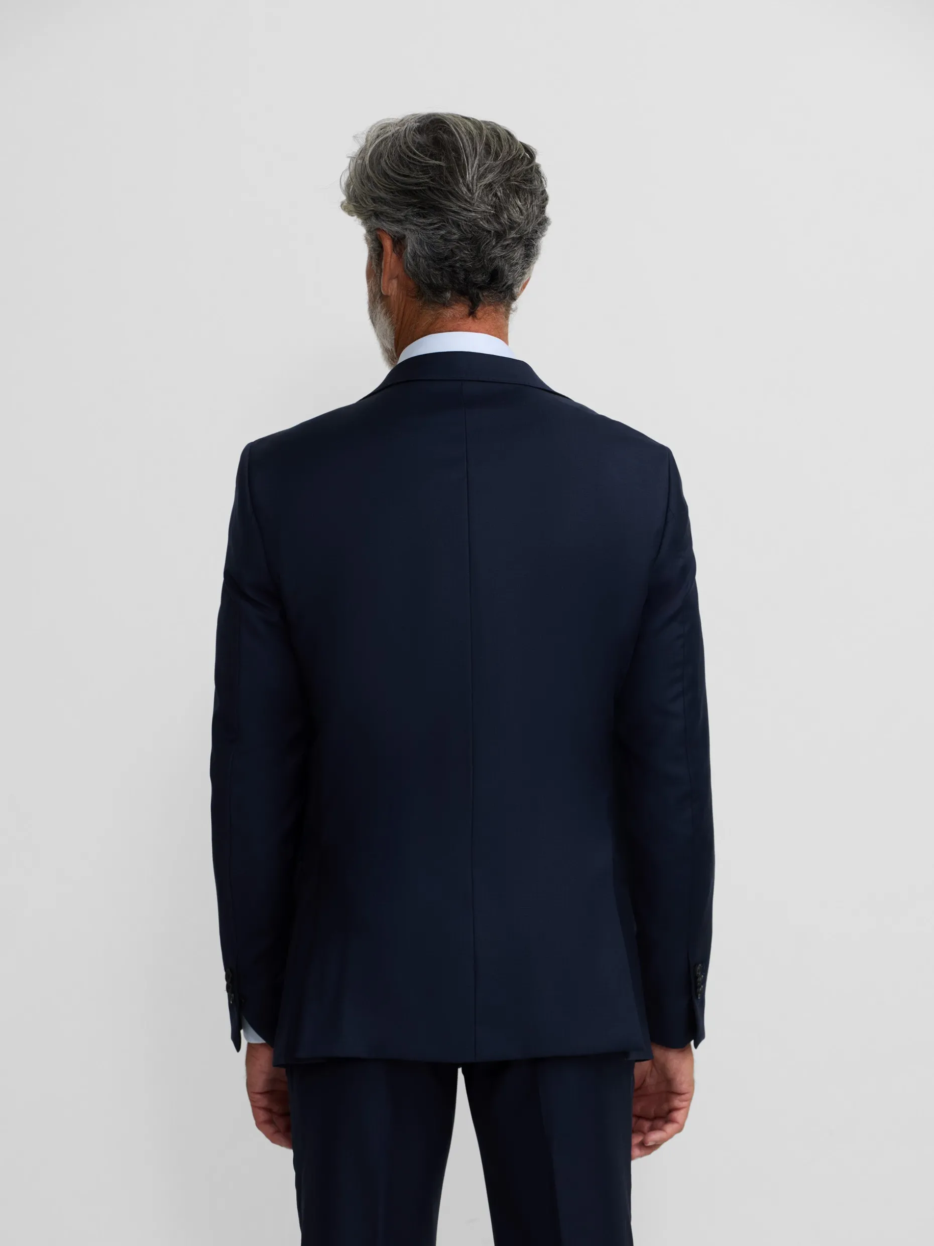 Americana traje natural stretch azul claro