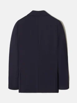 Americana traje natural stretch azul claro