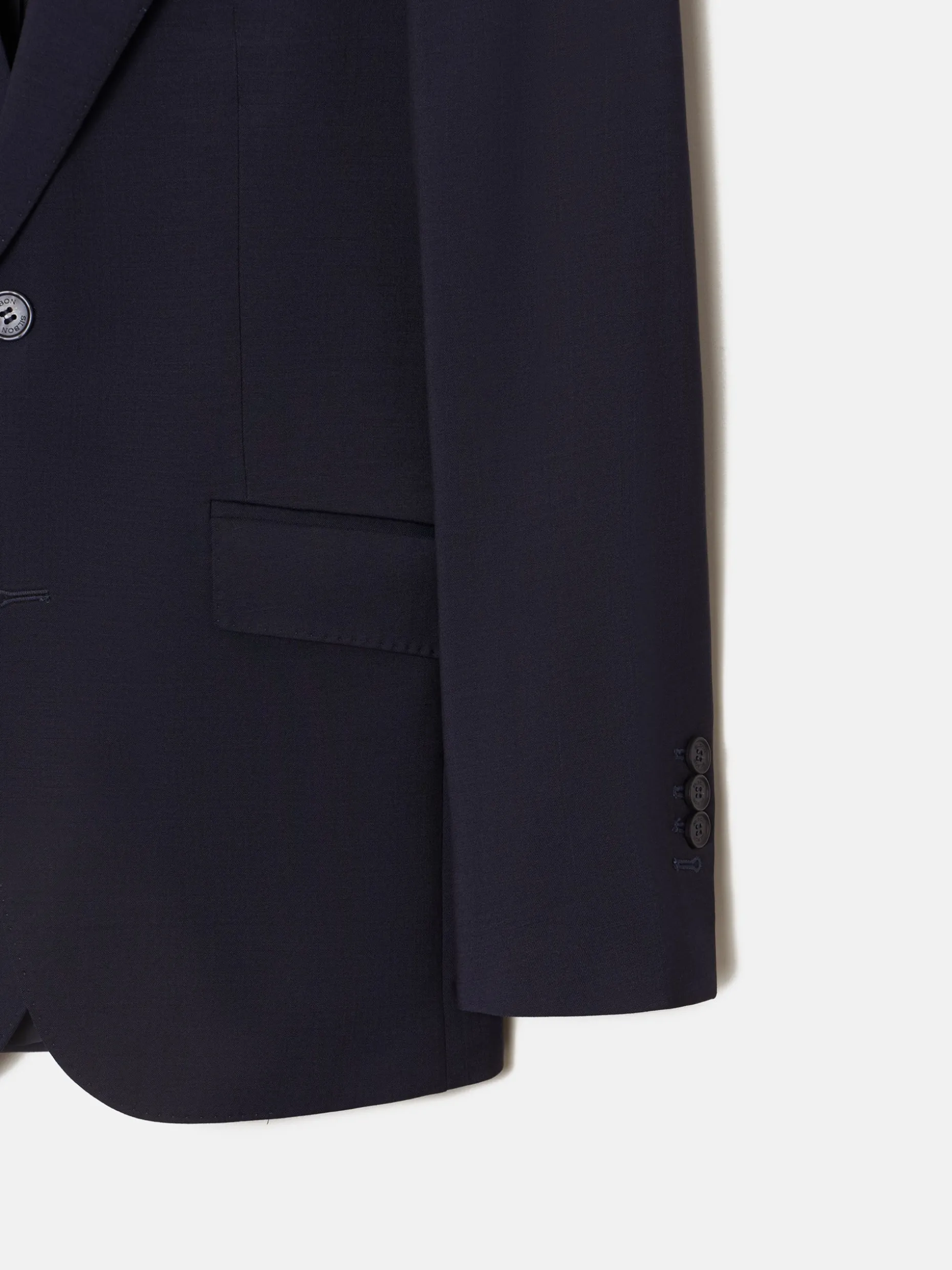 Americana traje natural stretch azul claro