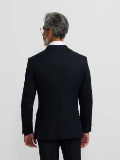 Americana traje natural stretch dark navy