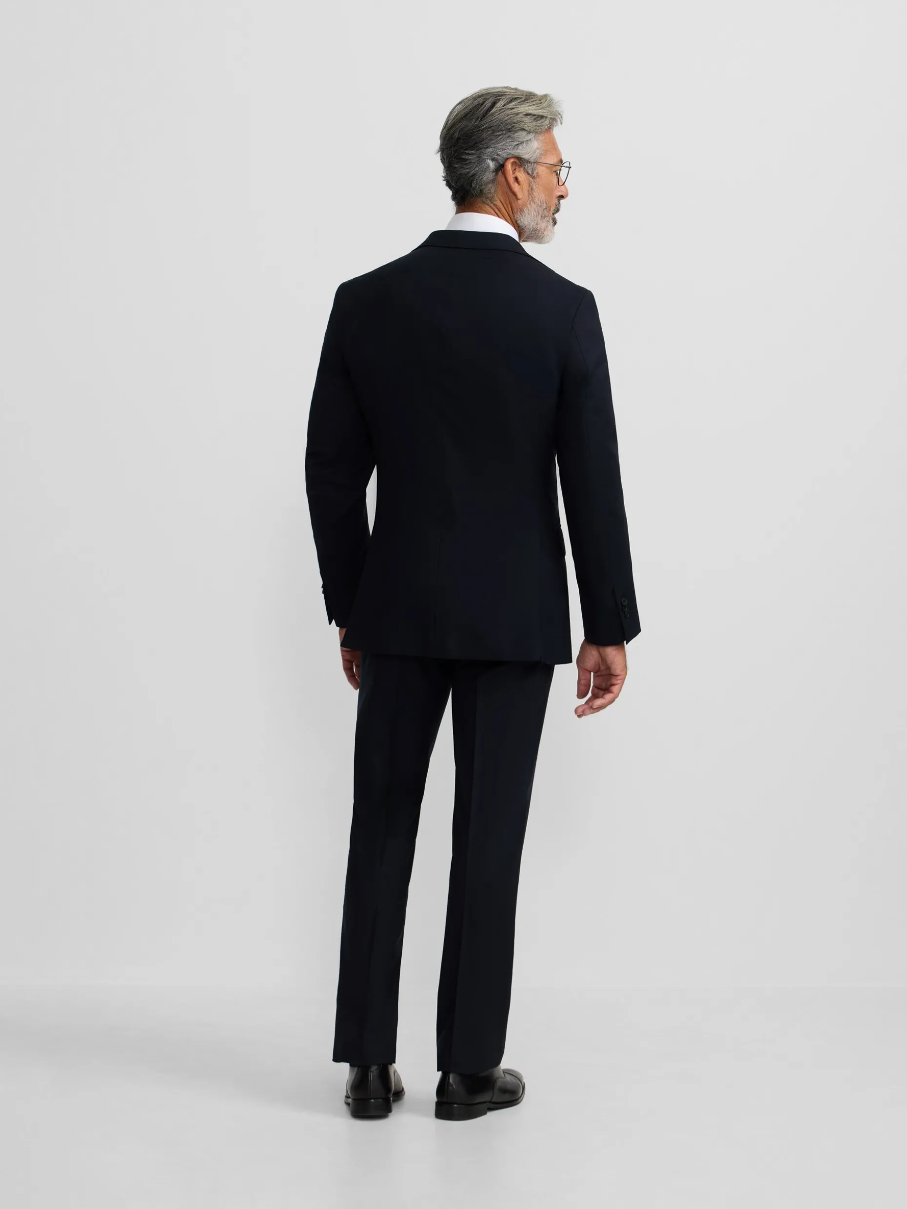 Americana traje natural stretch dark navy