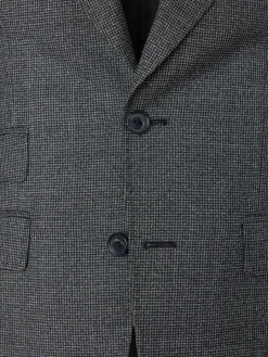 Americana traje pata de gallo gris