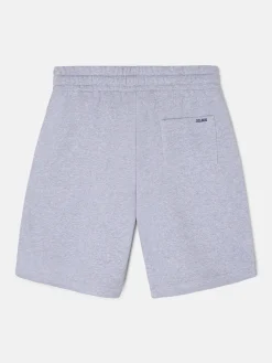 Bermuda deportiva gris