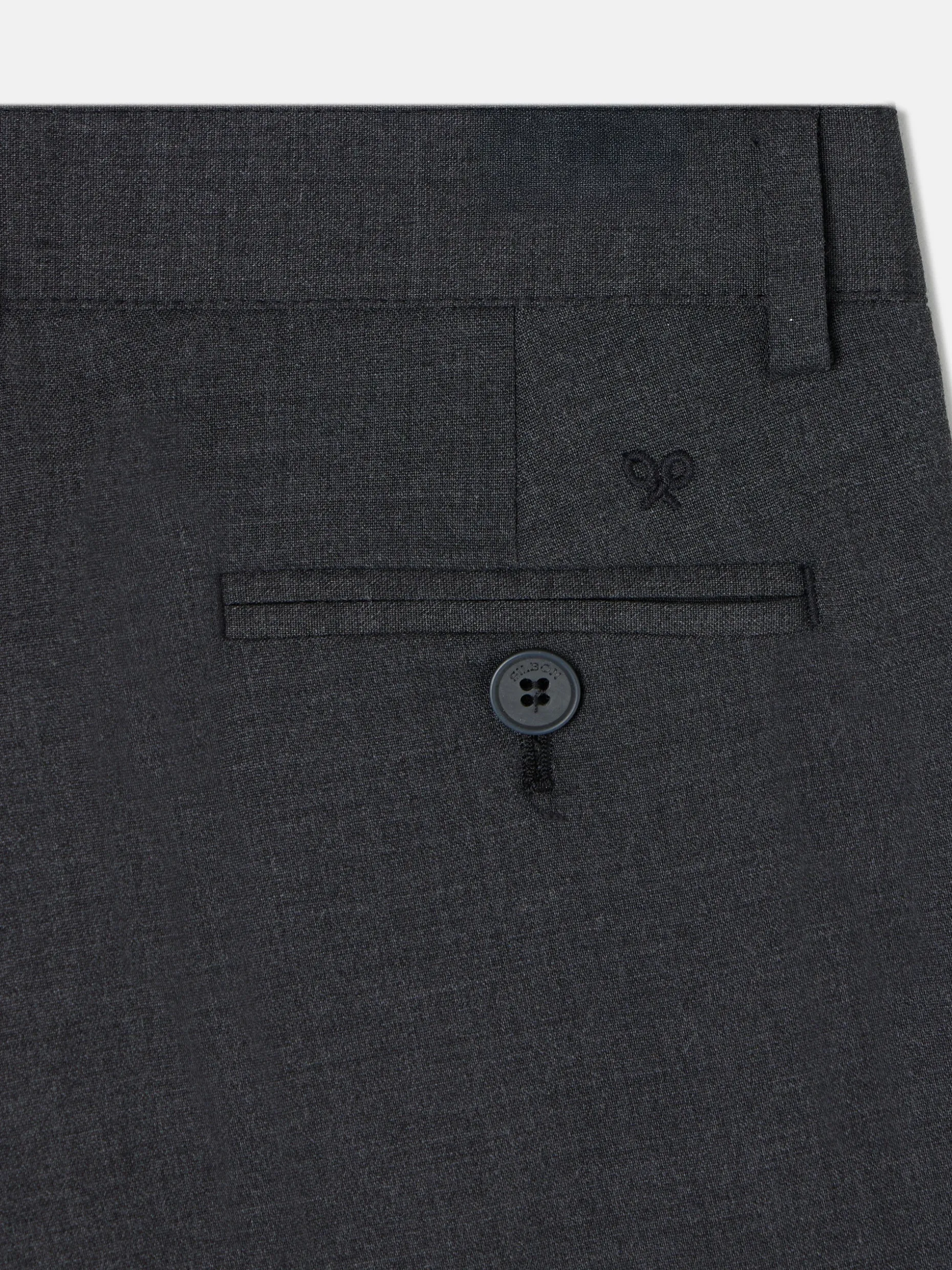 Bermuda kids clasica gris