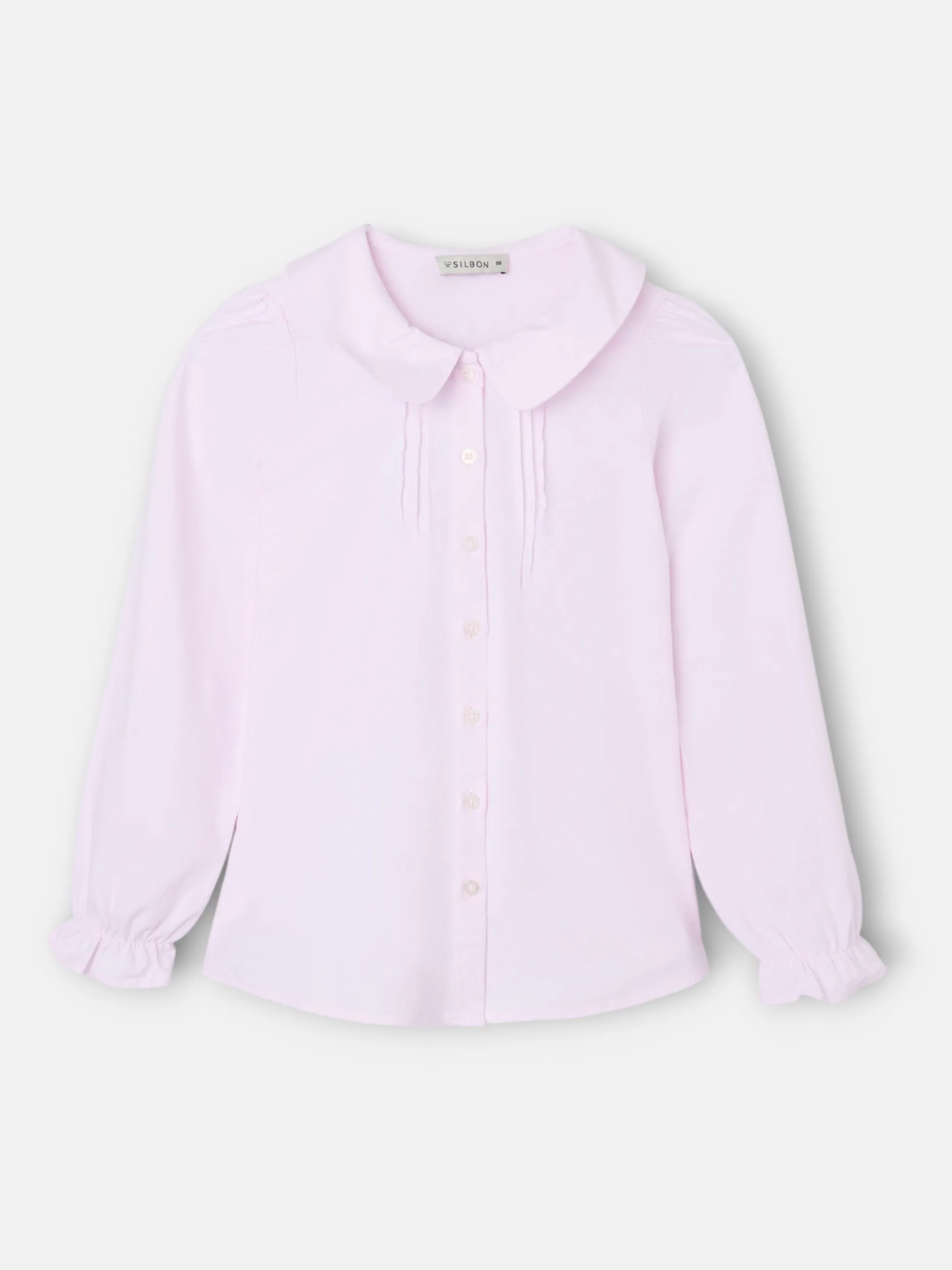 Blusa girl cuello bebe rosa