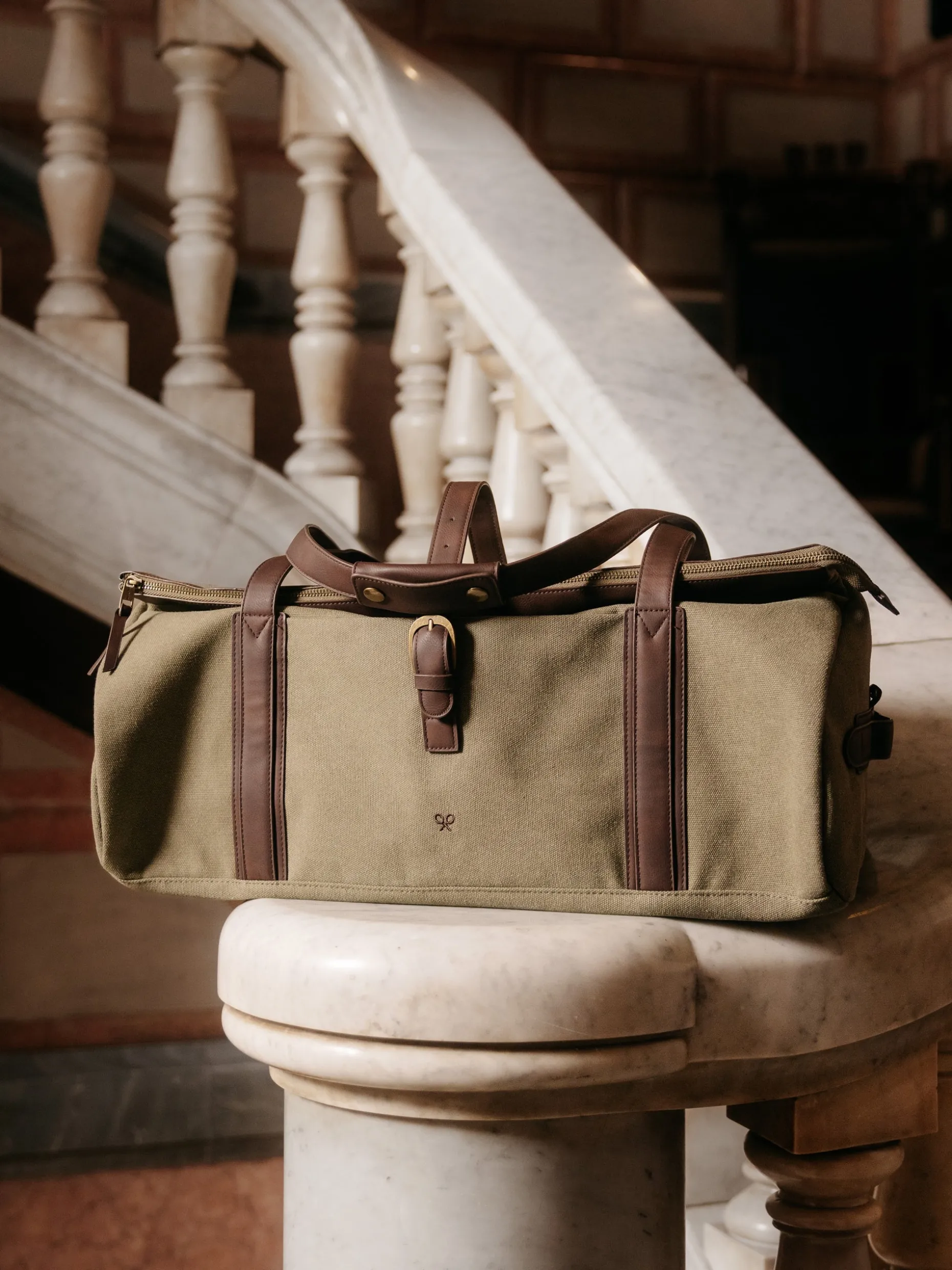 Bolsa de viaje ajustable verde