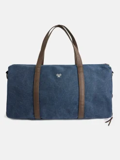 Bolsa de viaje clasica azul marino