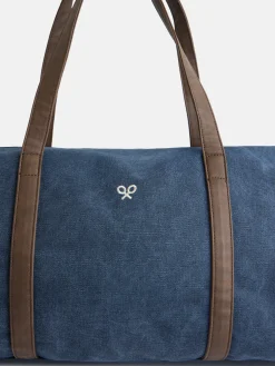 Bolsa de viaje clasica azul marino
