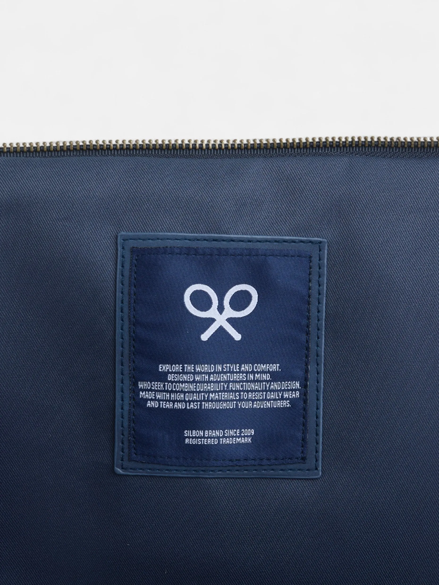 Bolsa de viaje sport raqueta azul marino