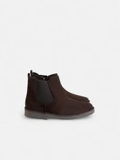 Bota kids chelsea serraje marron