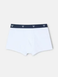 Boxer liso blanco