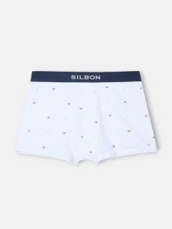 Boxer raquetas puntos blanco