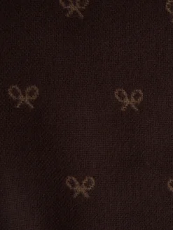 Bufanda raquetas marron
