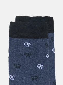 Calcetin kids soccer azul indigo