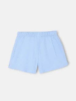 Calzoncillo mini cuadro azul celeste