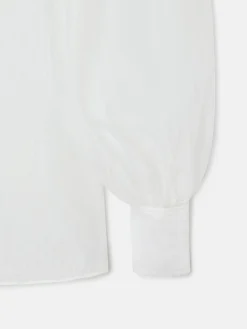 Camisa CaprileXSilbon organza blanca