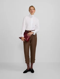 Camisa detalle puño blanca