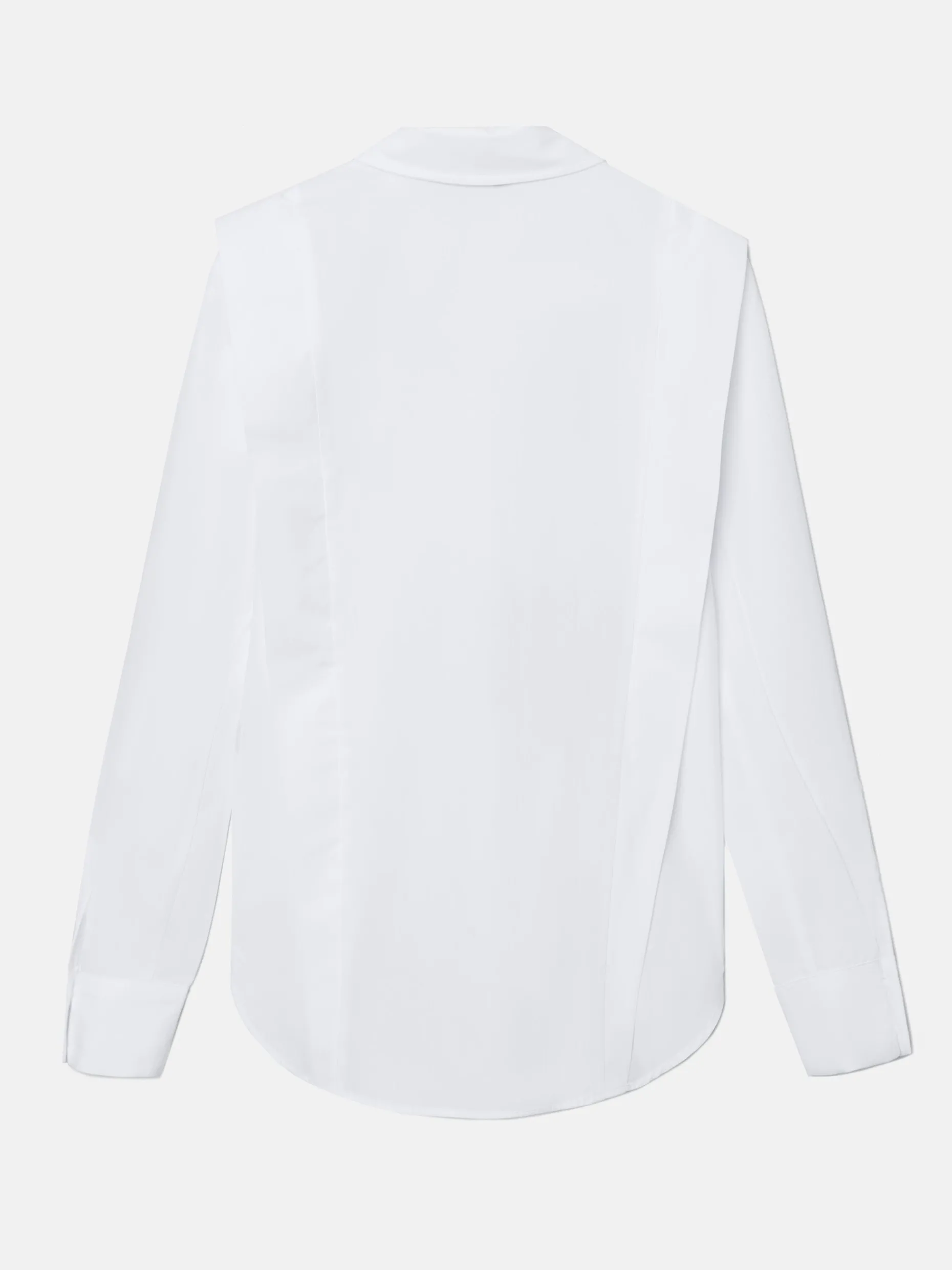 Camisa estructurada blanca