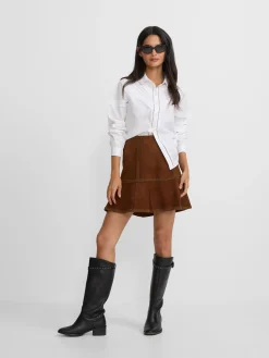 Camisa jaretas blanca