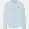 Camisa sport denim azul claro