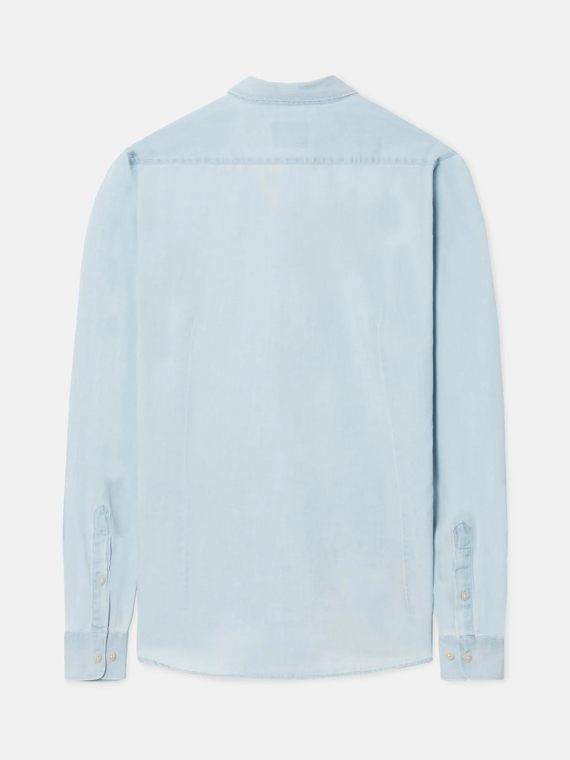 Camisa sport denim azul claro