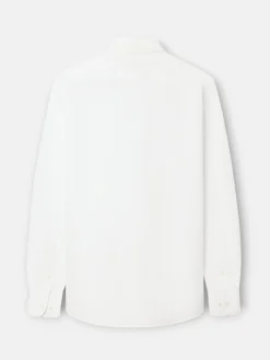 Camisa sport estructura espiga blanco