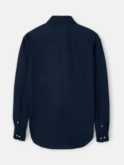 Camisa sport estructura espiga navy