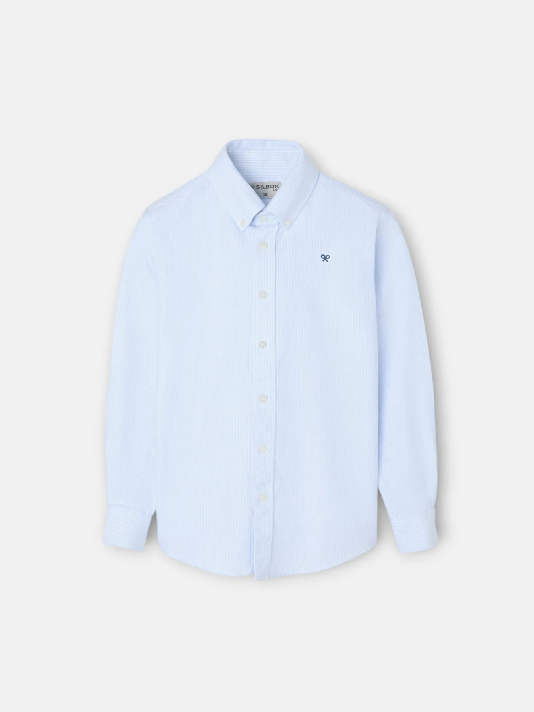 Camisa sport kids oxford raya celeste