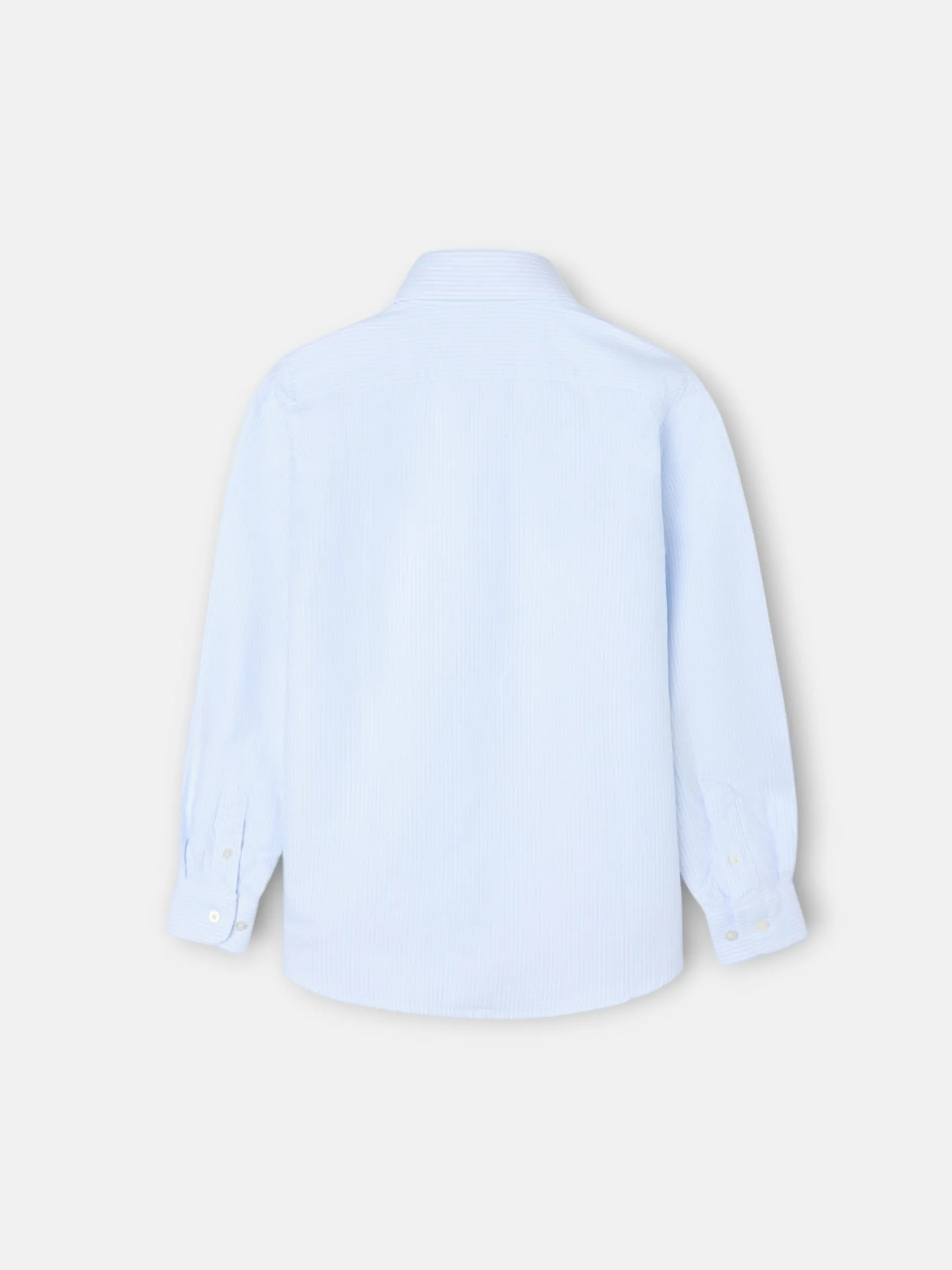 Camisa sport kids oxford raya celeste