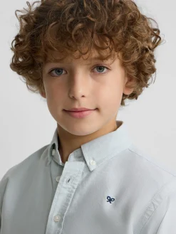 Camisa sport kids oxford raqueta verde