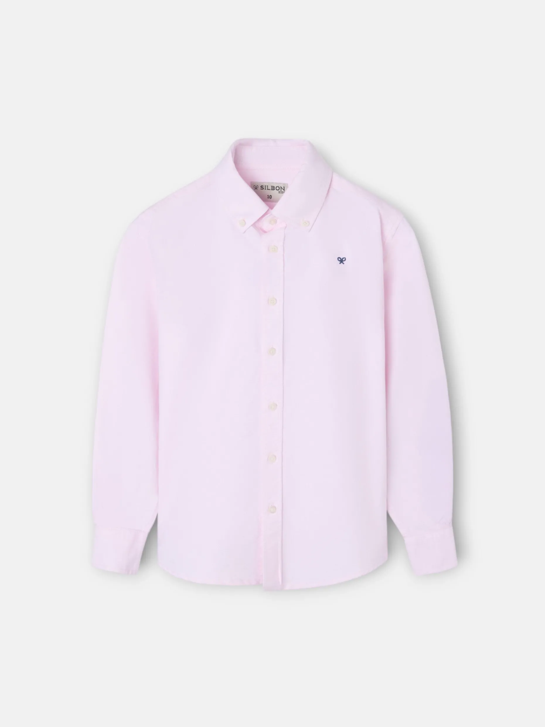 Camisa sport kids oxford raqueta rosa