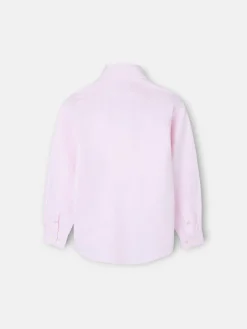 Camisa sport kids oxford raqueta rosa
