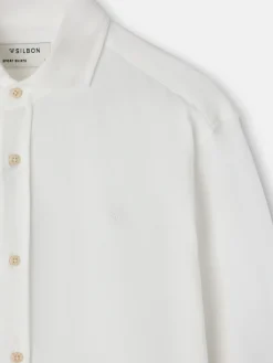 Camisa sport micropique comfort blanca