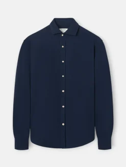 Camisa sport micropique comfort marino