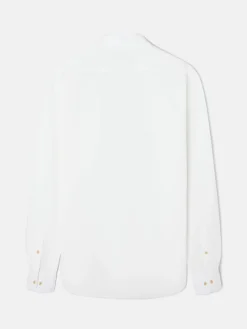 Camisa sport miniestructura blanca