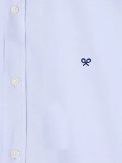 Camisa sport oxford gris