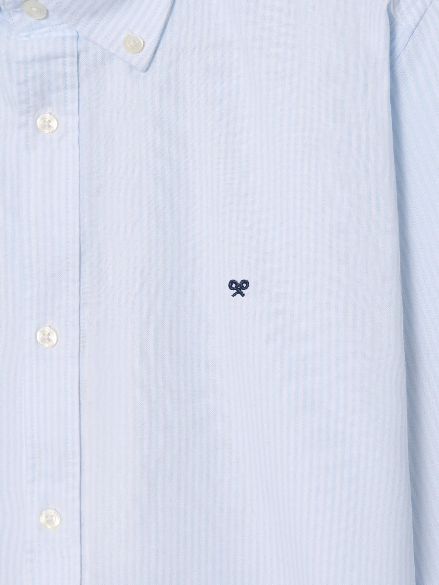 Camisa sport oxford raya celeste