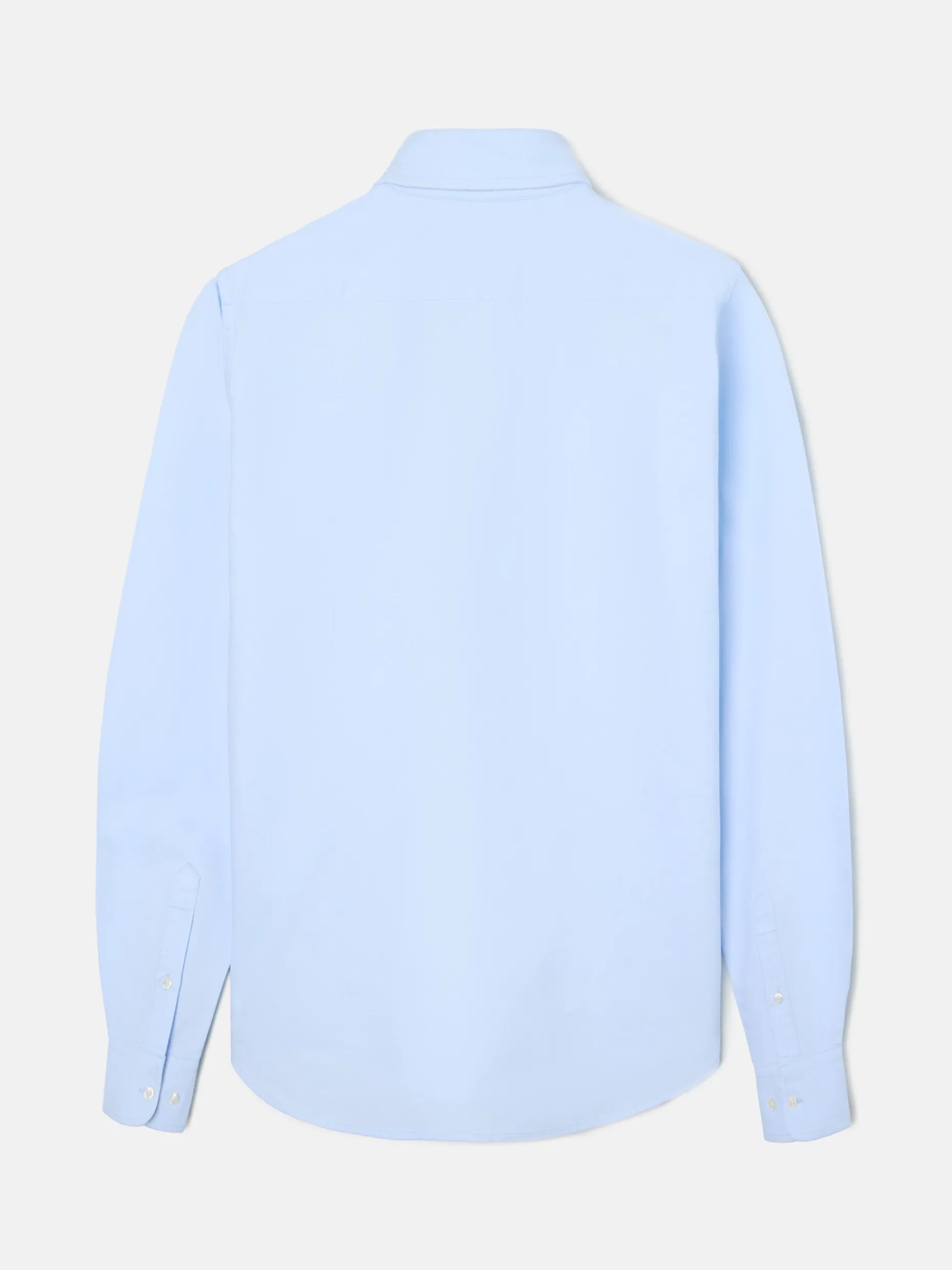 Camisa sport oxford regular fit celeste
